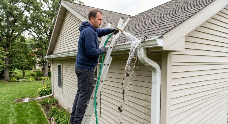 Clogged Gutter Clearing in Annapolis, MD