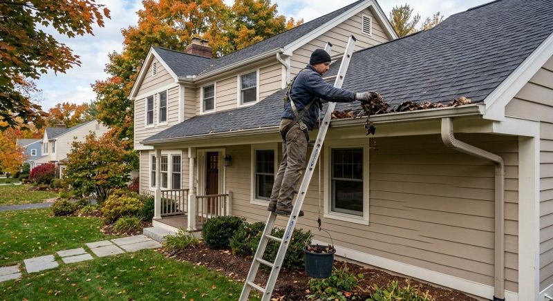 Downspout Blockage Removal in Rochester, NY