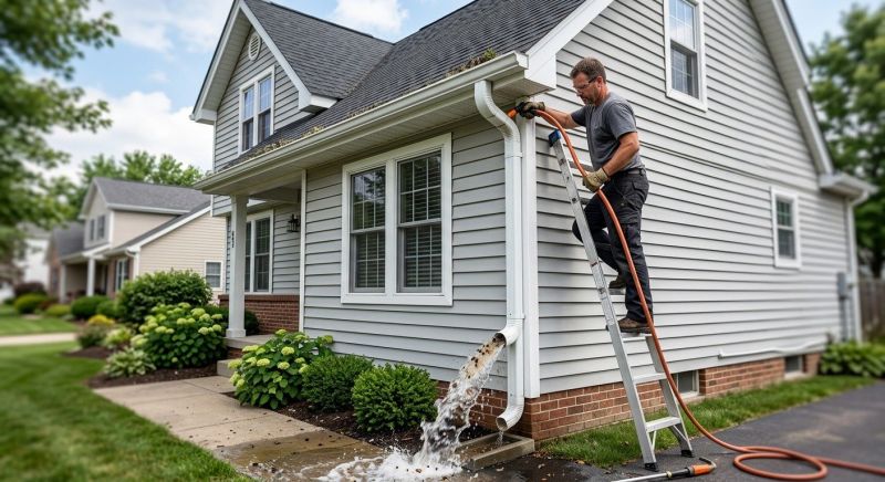 Downspout Cleaning in Monmouth County, NJ