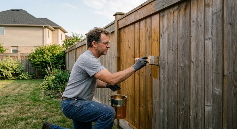 Fence Sealing in Seattle, WA