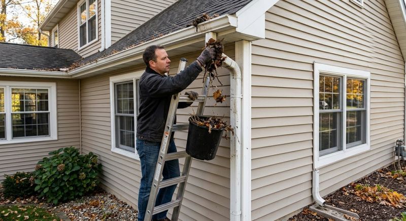 Gutter Blockage Removal in Frederick, MD