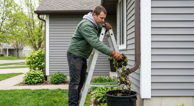 Gutter Downspout Unclogging in Arvada, CO