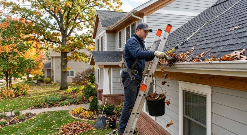 Gutter Leaf Clearing in Arvada, CO