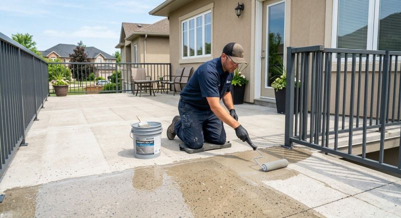 Pool Patio Sealing in Tacoma, WA
