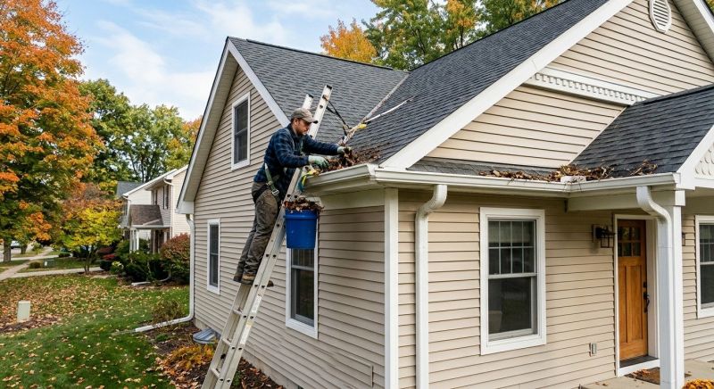 Roof Gutter Cleaning in Bergen County, NJ